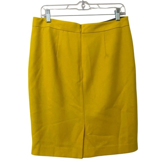 CAbi #992 Curry Pencil Yellow Knee Length Career Skirt - Picture 5 of 5